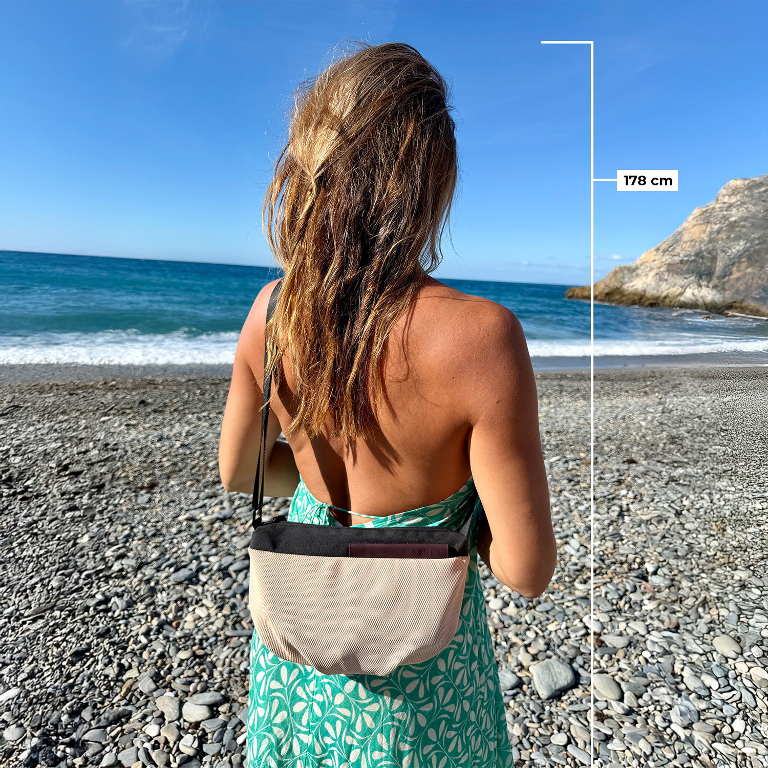 Annox On-The-Go Sling Bag – Torba otporna na vodu za skateboard i romobil