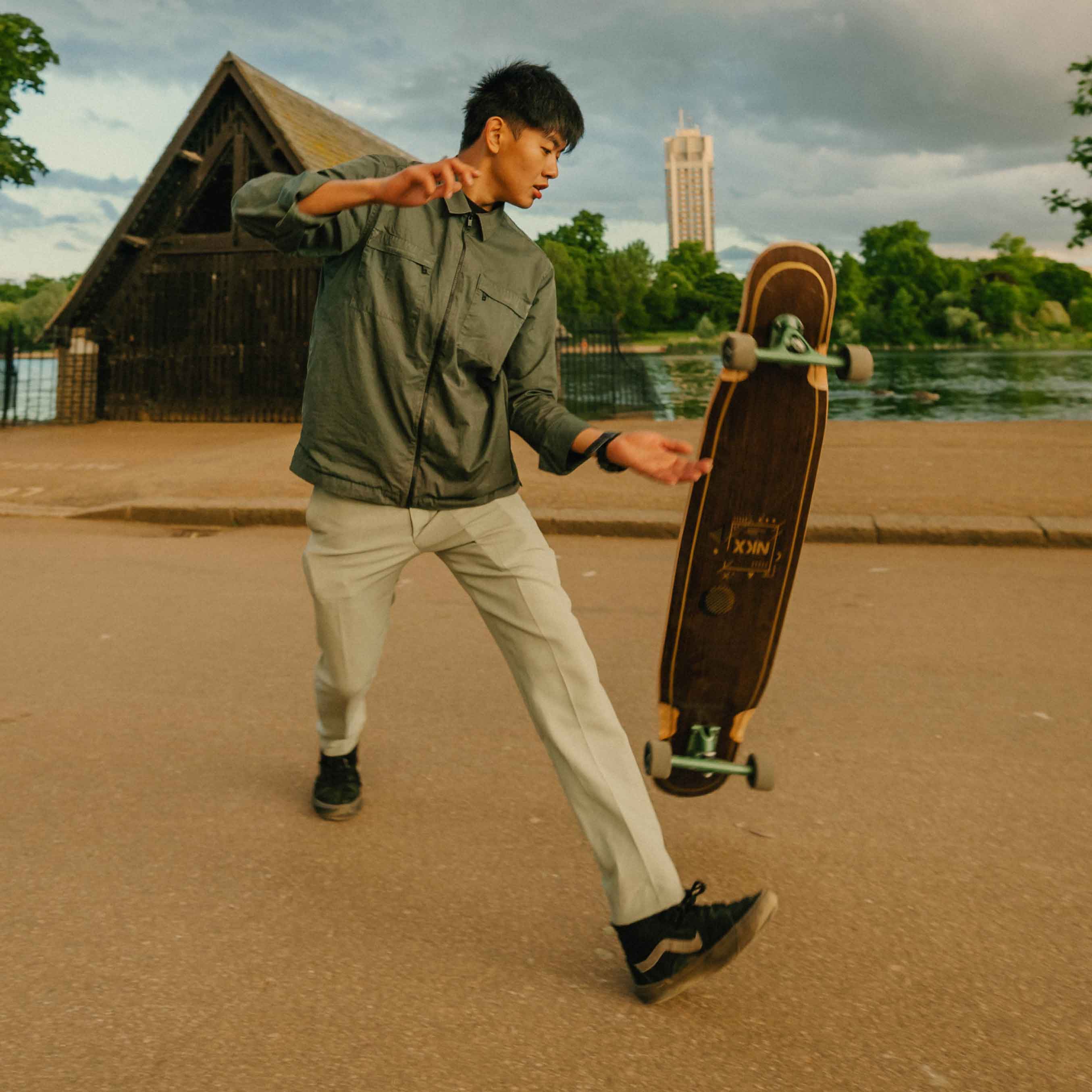 NKX Geometrijski Plesni Longboard