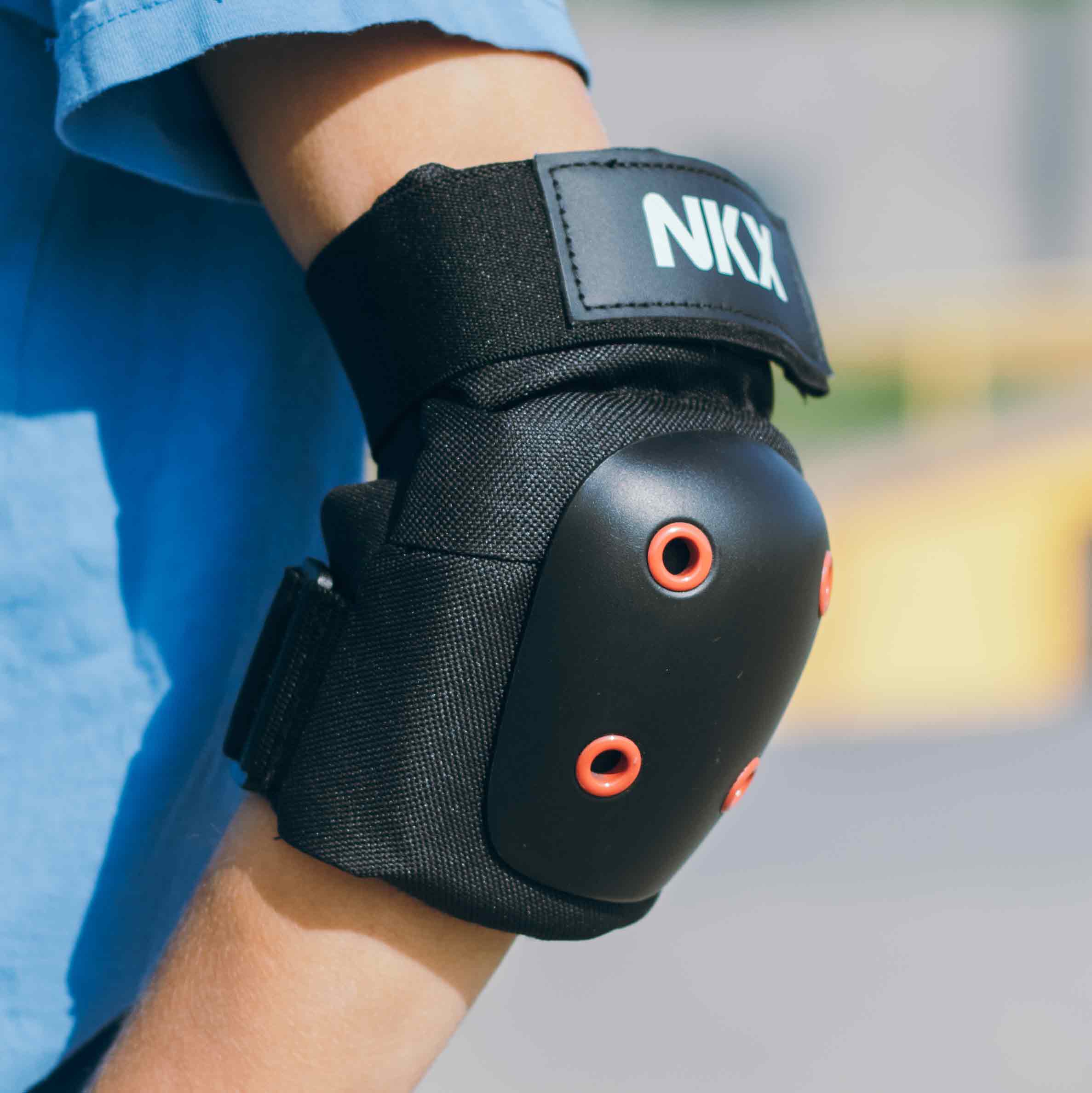 NKX 3-Pack Pro Zaštitna Oprema - Jastučići za Koljena, Jastučići za Laktove i Zaštitnici za Zapešća