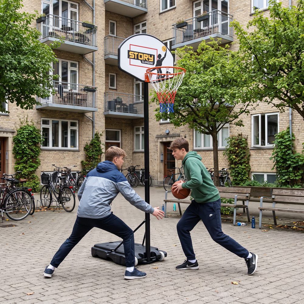 Story SlamDunk košarkaška obruč