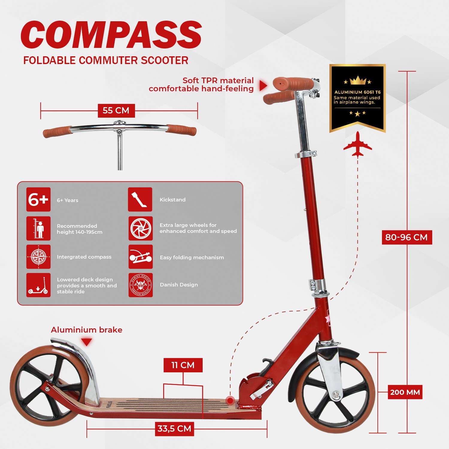 Story Compass Commuter Romobil