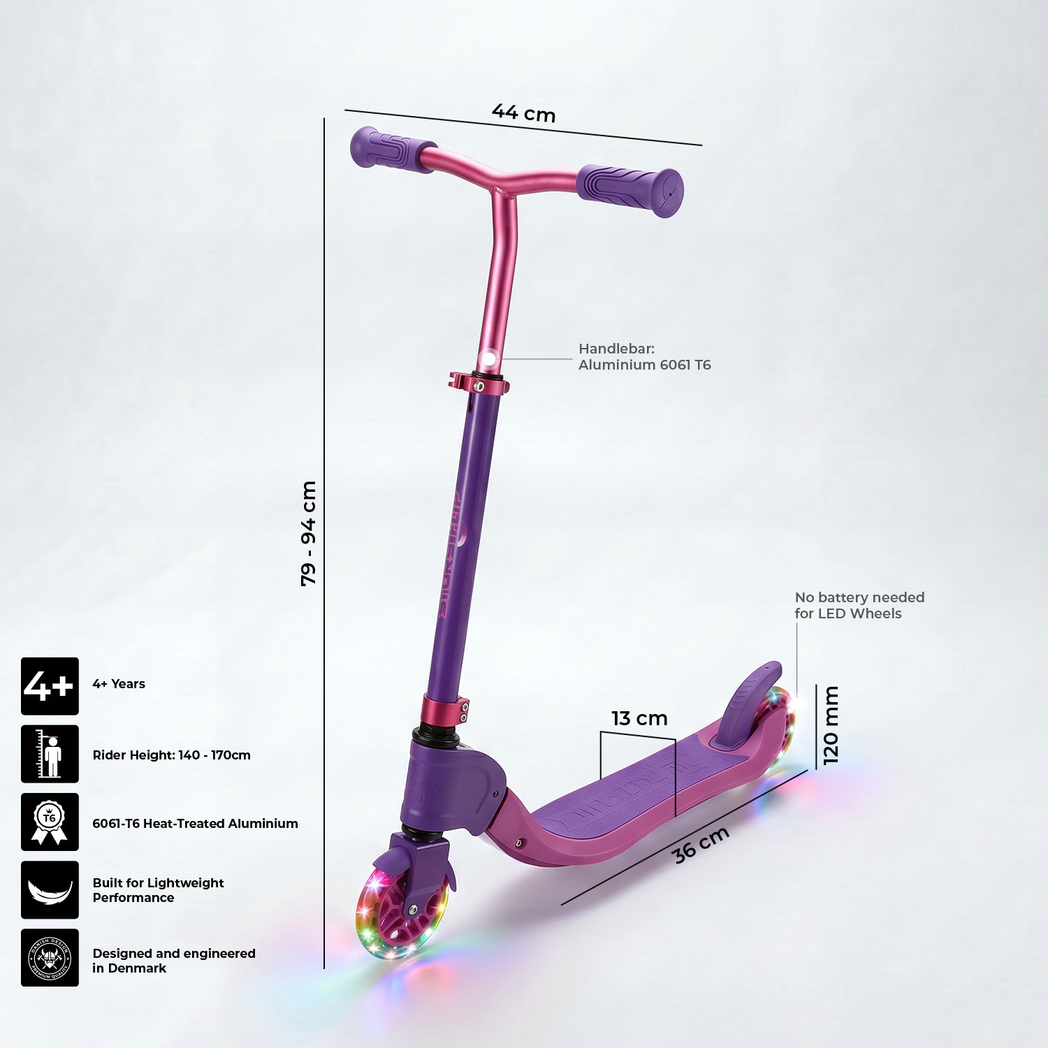 Story Flip Flipable LED Romobil