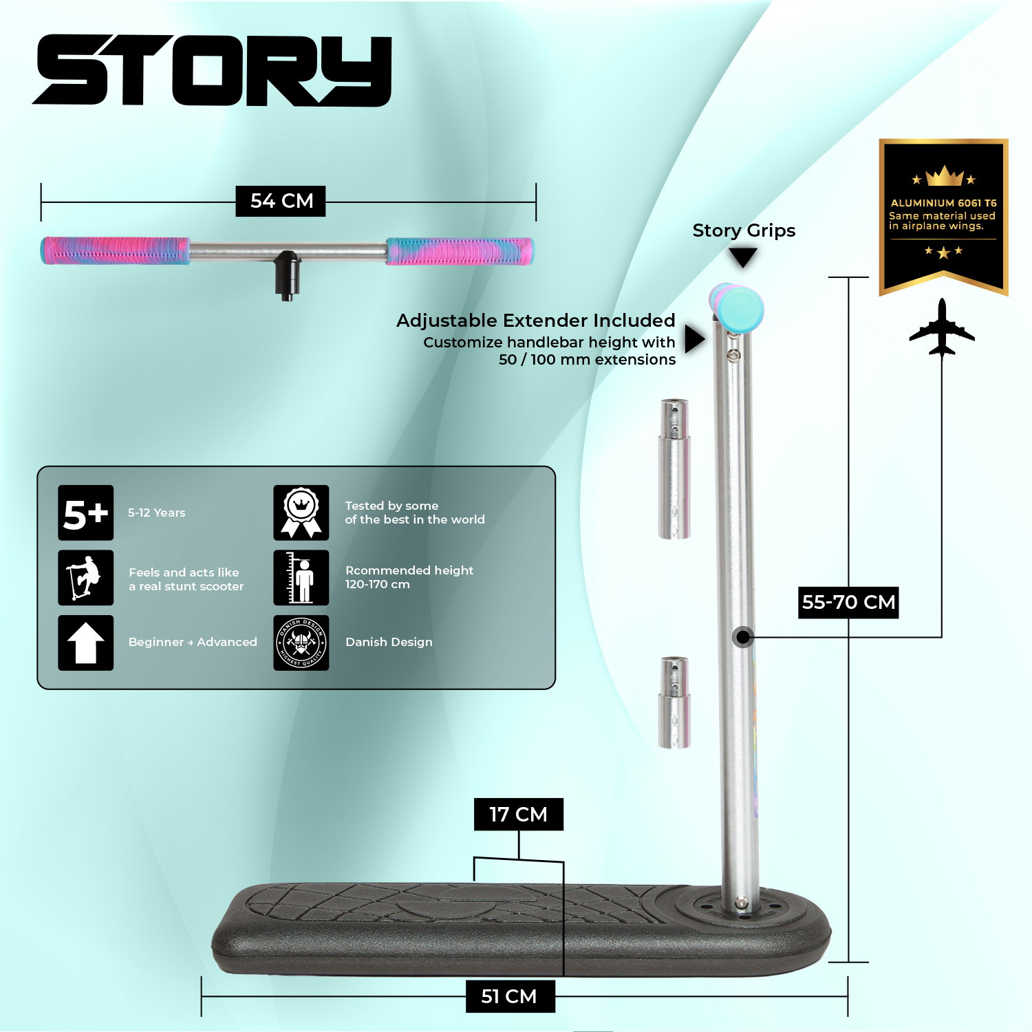 Story Original Trambulin romobil