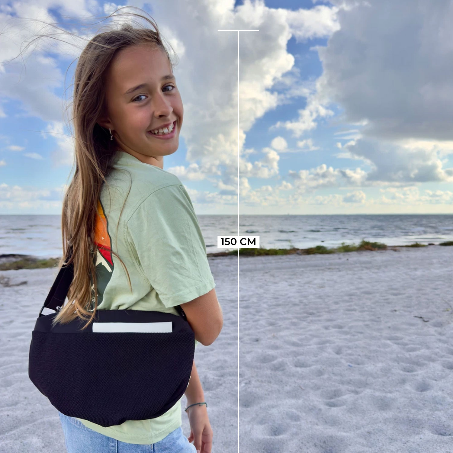 Annox On-The-Go Sling Bag – Torba otporna na vodu za skateboard i romobil