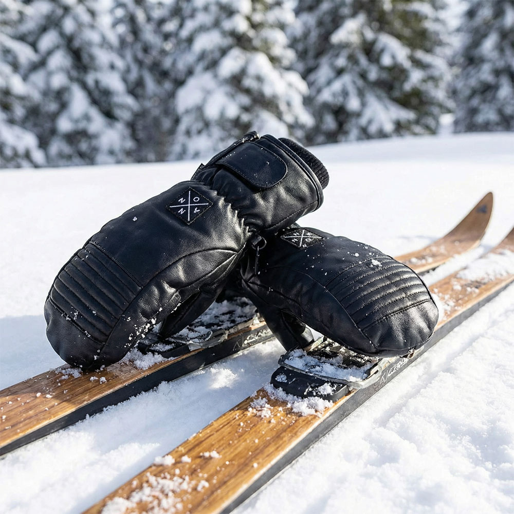 Annox Peak Kožne ski rukavice