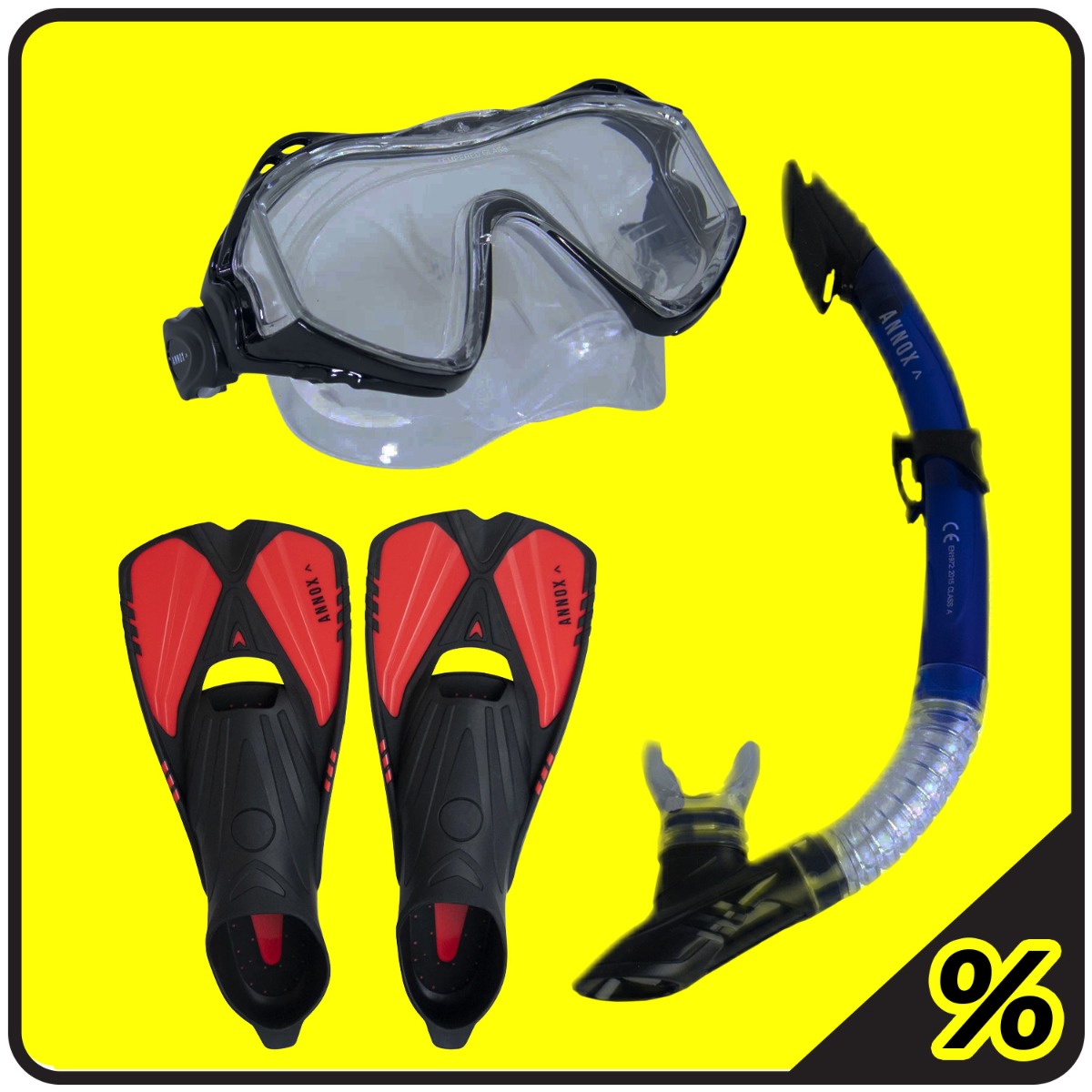 Annox Combo set za ronjenje za odrasle (+15)