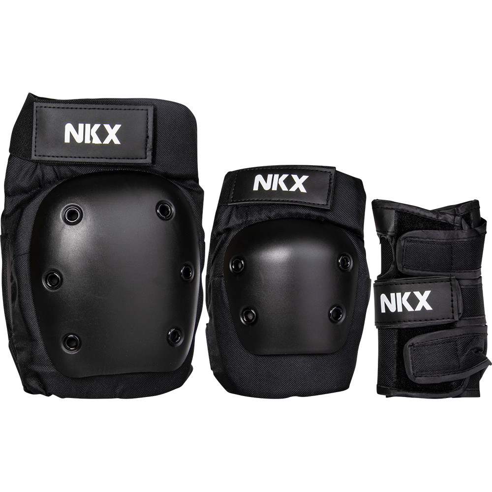 NKX 3-Pack Pro Zaštitna Oprema - Jastučići za Koljena, Jastučići za Laktove i Zaštitnici za Zapešća