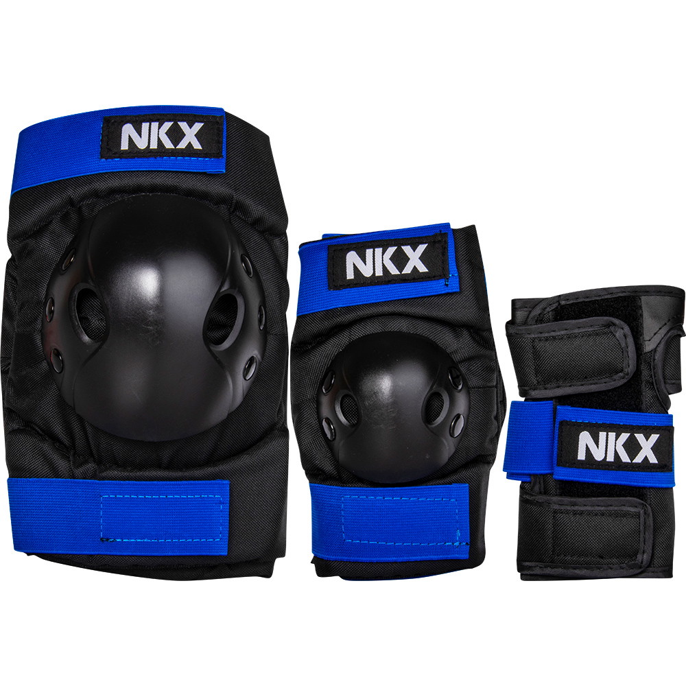 NKX Kids 3-Pack Pro zaštitna oprema - jastučići za koljena, jastučići za laktove i štitnici za zapešća