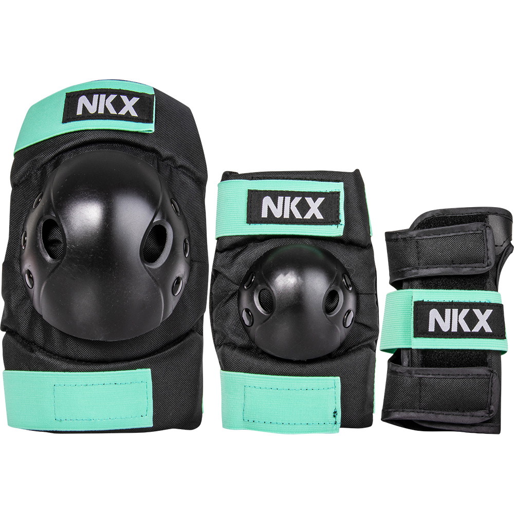 NKX Kids 3-Pack Pro zaštitna oprema - jastučići za koljena, jastučići za laktove i štitnici za zapešća