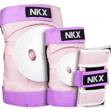 NKX Kids 3-Pack Pro zaštitna oprema - jastučići za koljena, jastučići za laktove i štitnici za zapešća