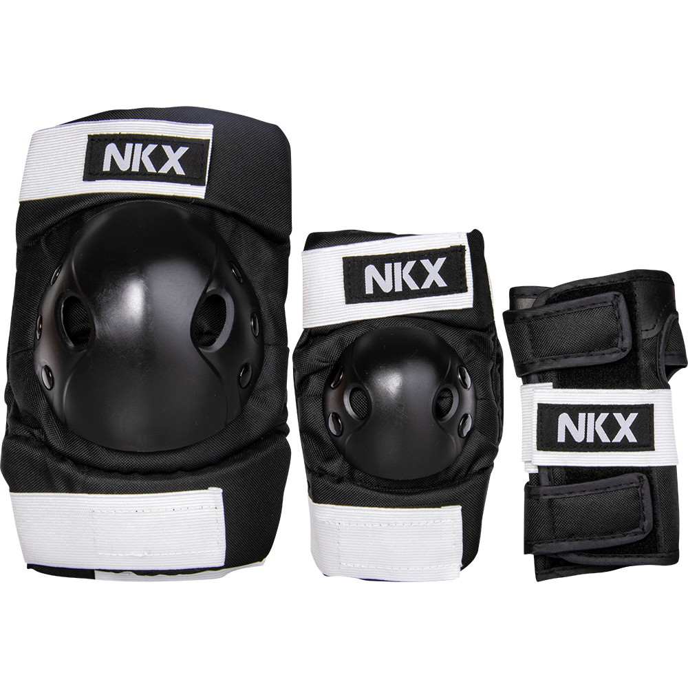 NKX Kids 3-Pack Pro zaštitna oprema - jastučići za koljena, jastučići za laktove i štitnici za zapešća