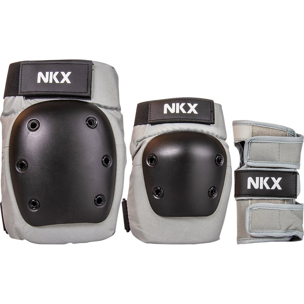 NKX 3-Pack Pro Zaštitna Oprema - Jastučići za Koljena, Jastučići za Laktove i Zaštita za Zapešća