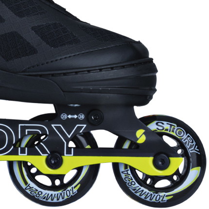 Story Midnight Adjustable Inline Skates