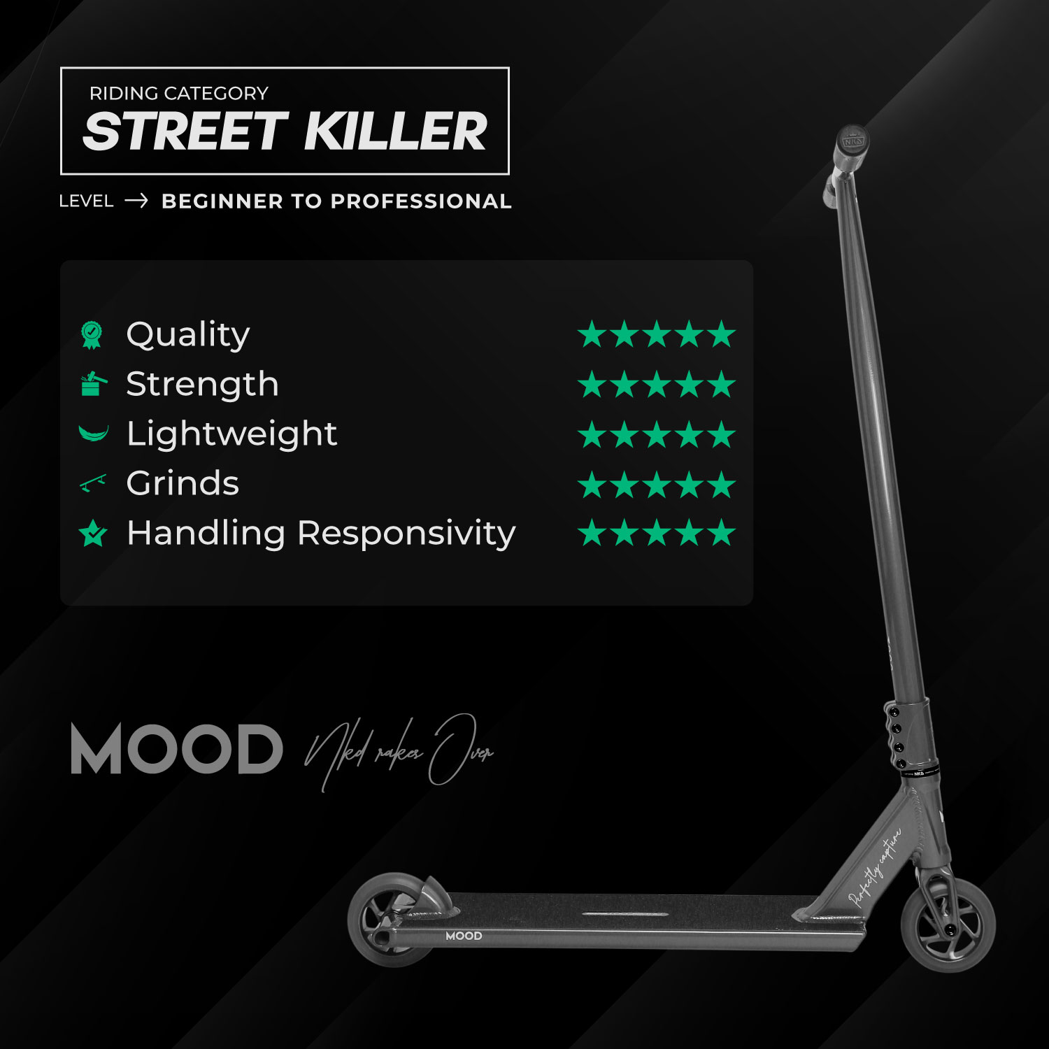 NKD Mood Freestyle romobil