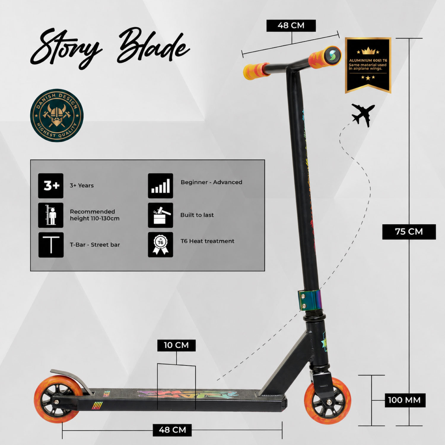 Story Blade Freestyle romobil