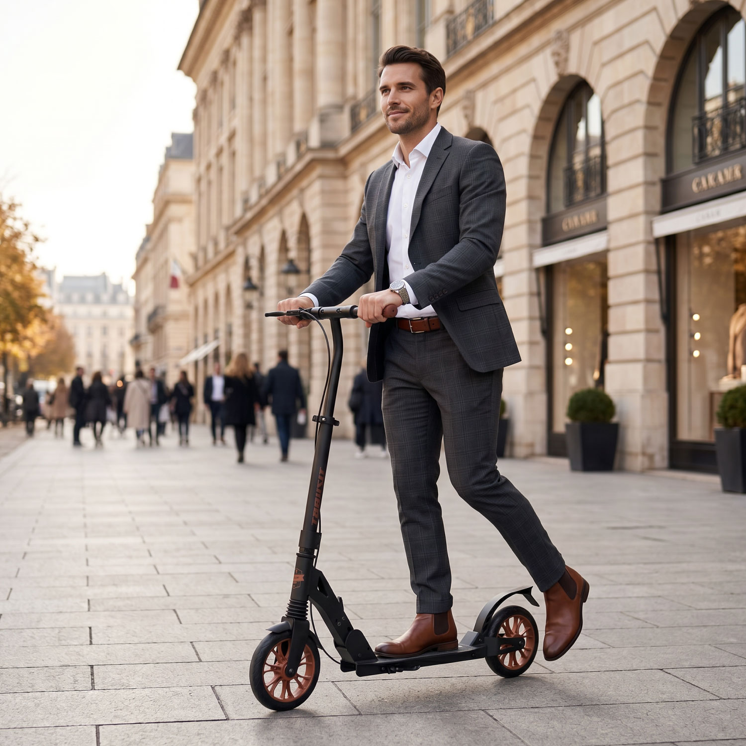 Story Transit X Commuter Romobil s dvostrukim ovjesom + disk kočnicom