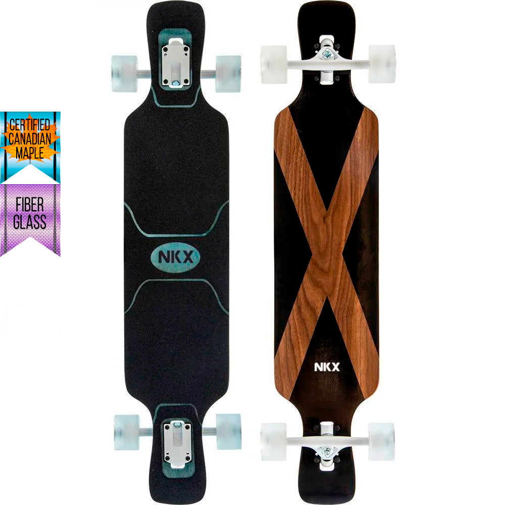 NKX Signature Pro fiberglass longboard