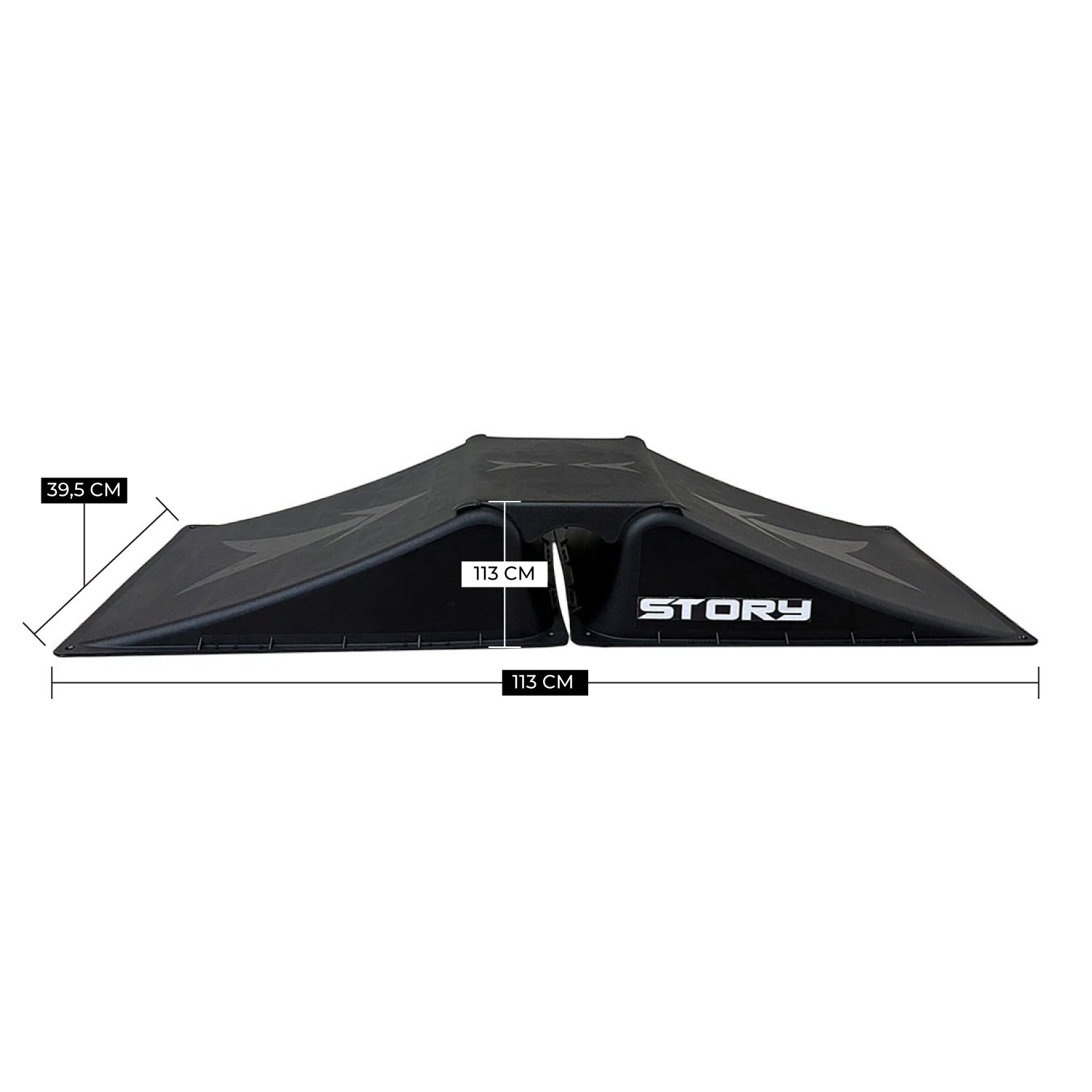 Priča 2-Smjerni Skate Ramp