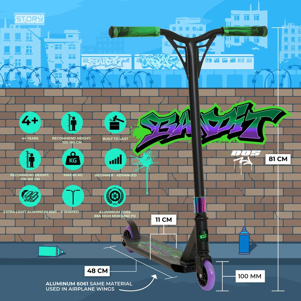 Story Bandit DOS Freestyle romobil