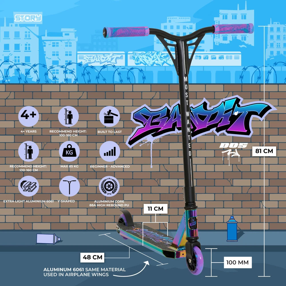Story Bandit DOS Freestyle romobil