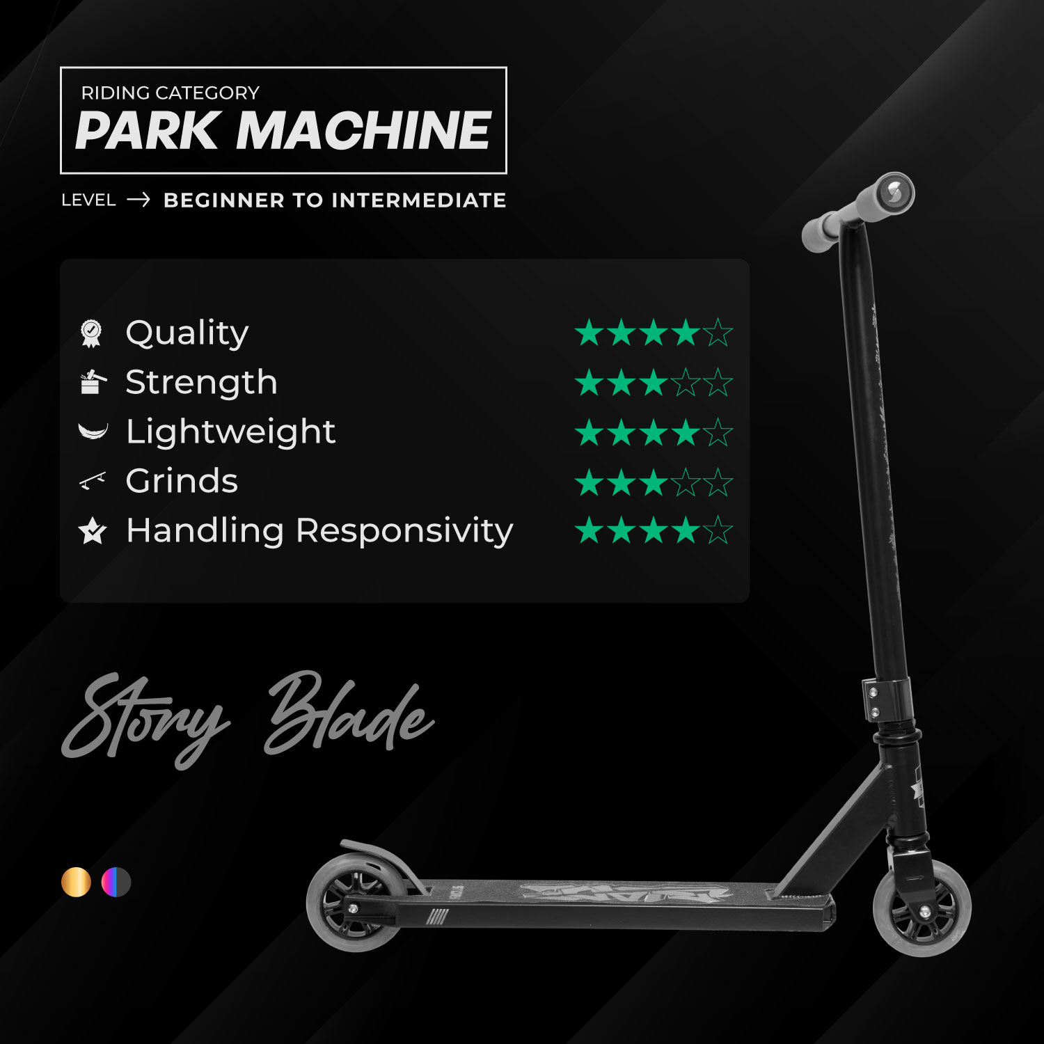 Story Blade Freestyle romobil