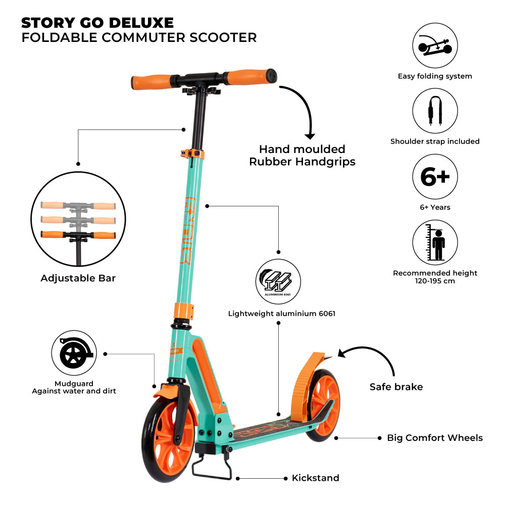 Story GO Deluxe Sklopivi Romobil