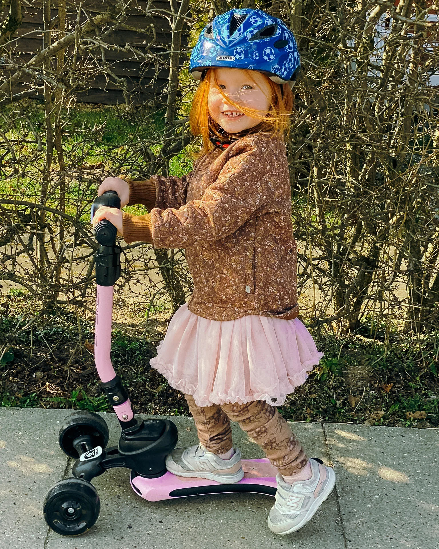 Story Flex 3-wheelski LED sklopivi romobil za djecu