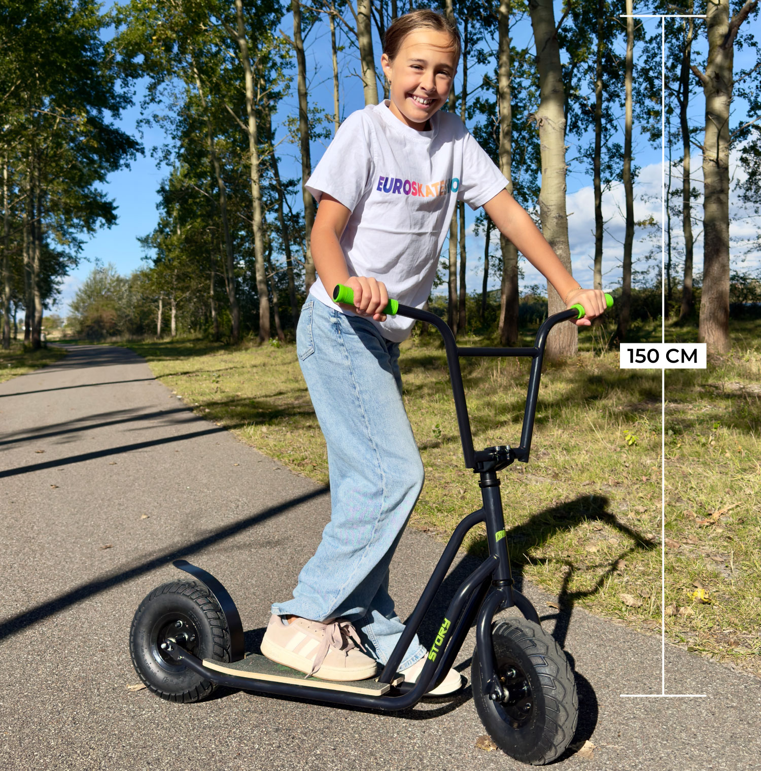 Story Urban Chopper Romobil s Kotačima za Flat Tire