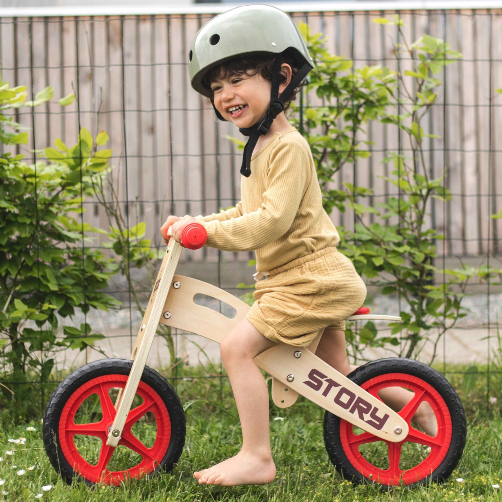 Story Drveni Balance Bike