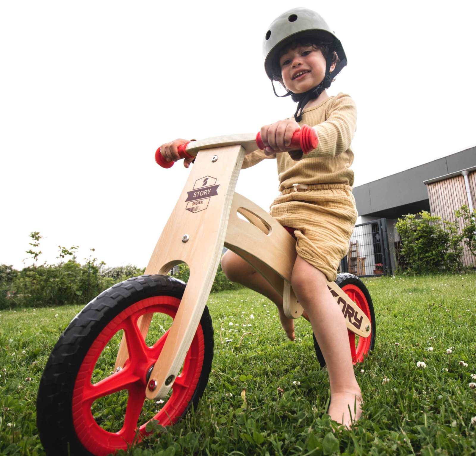 Story Drveni Balance Bike