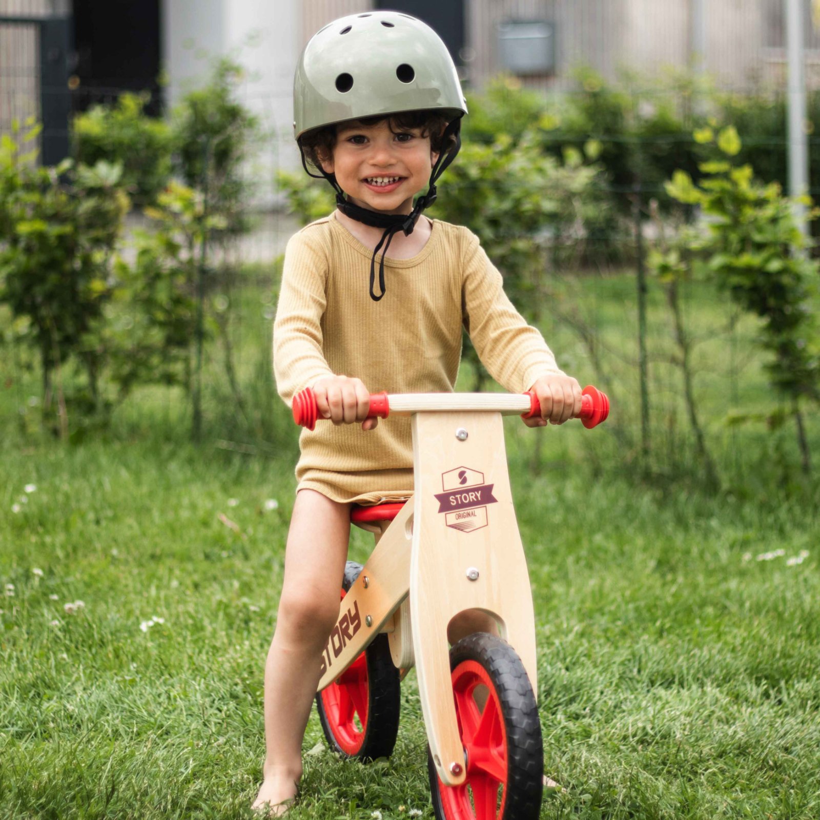 Story Drveni Balance Bike
