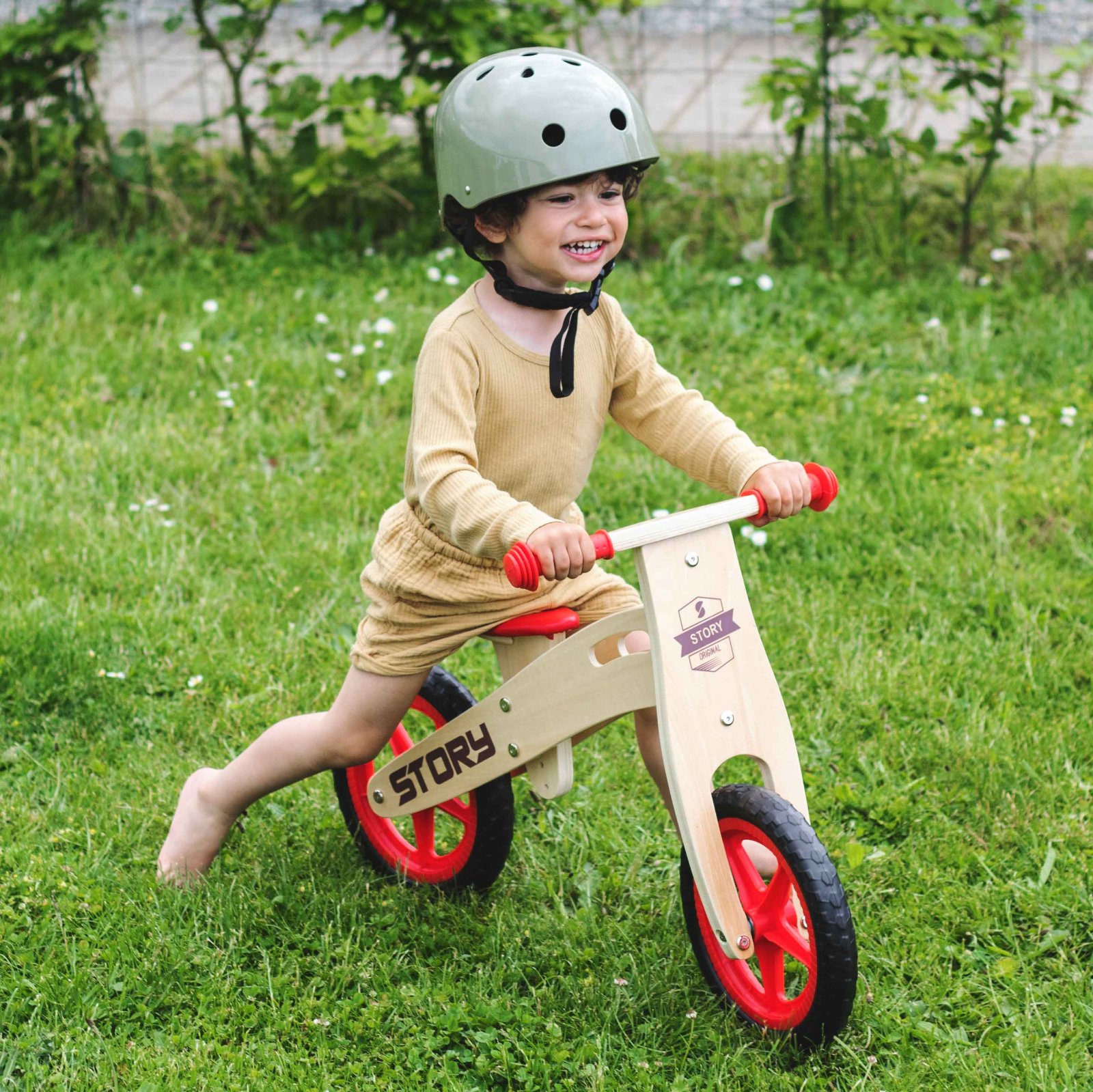 Story Drveni Balance Bike