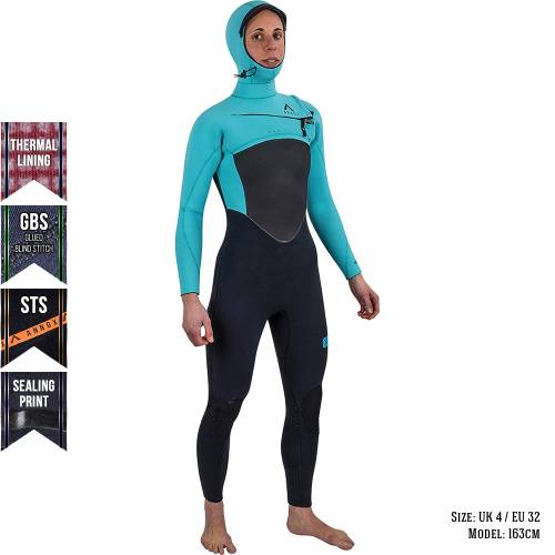 Annox Radical Hoodie Ženska WetSuit 6/5/4