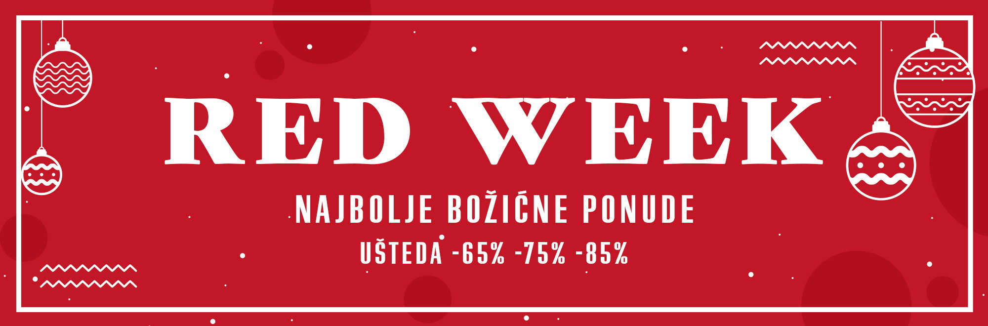 Red Week promotivni banner